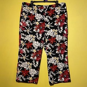 Chico’s Floral Capris